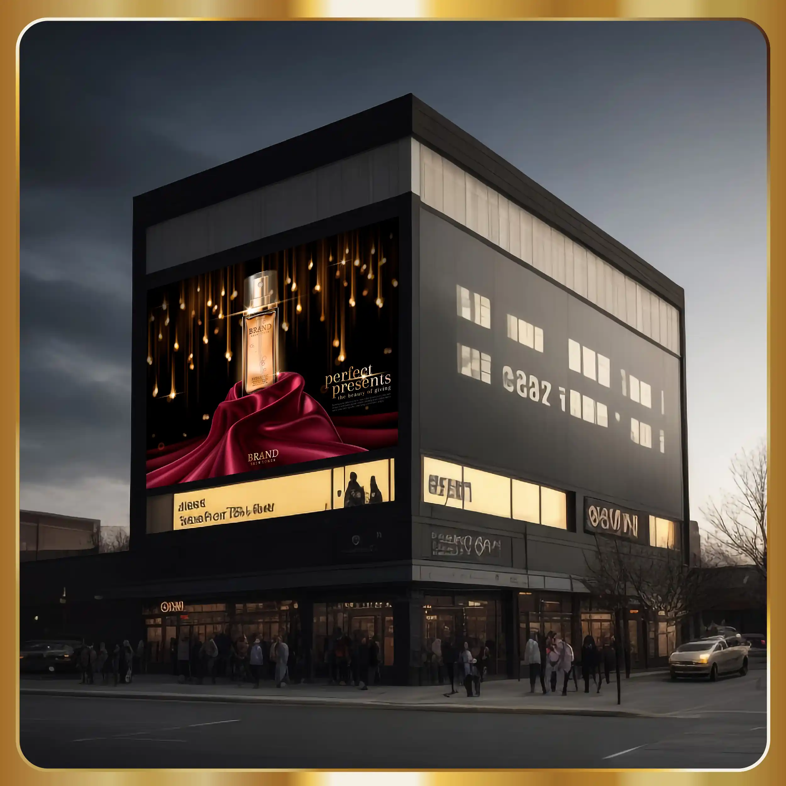 The building where the hotel is located.